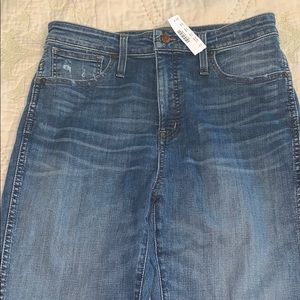 Madewell Jeans Size 30. NWT